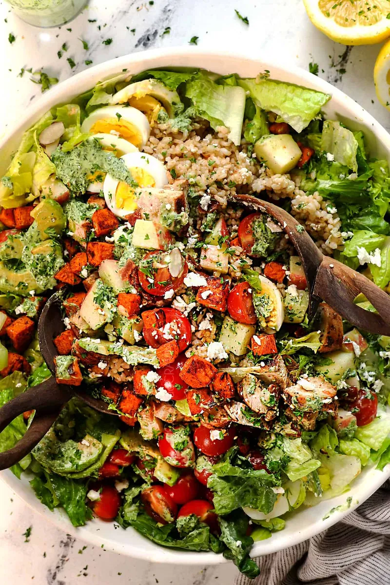 Green Goddess Chopped Salad