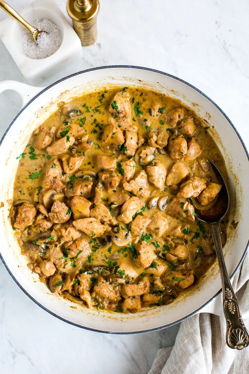 Chicken Stroganoff