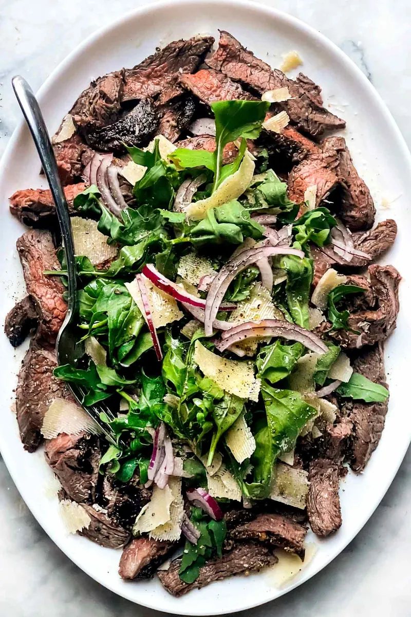 Grilled Flank Steak Salad