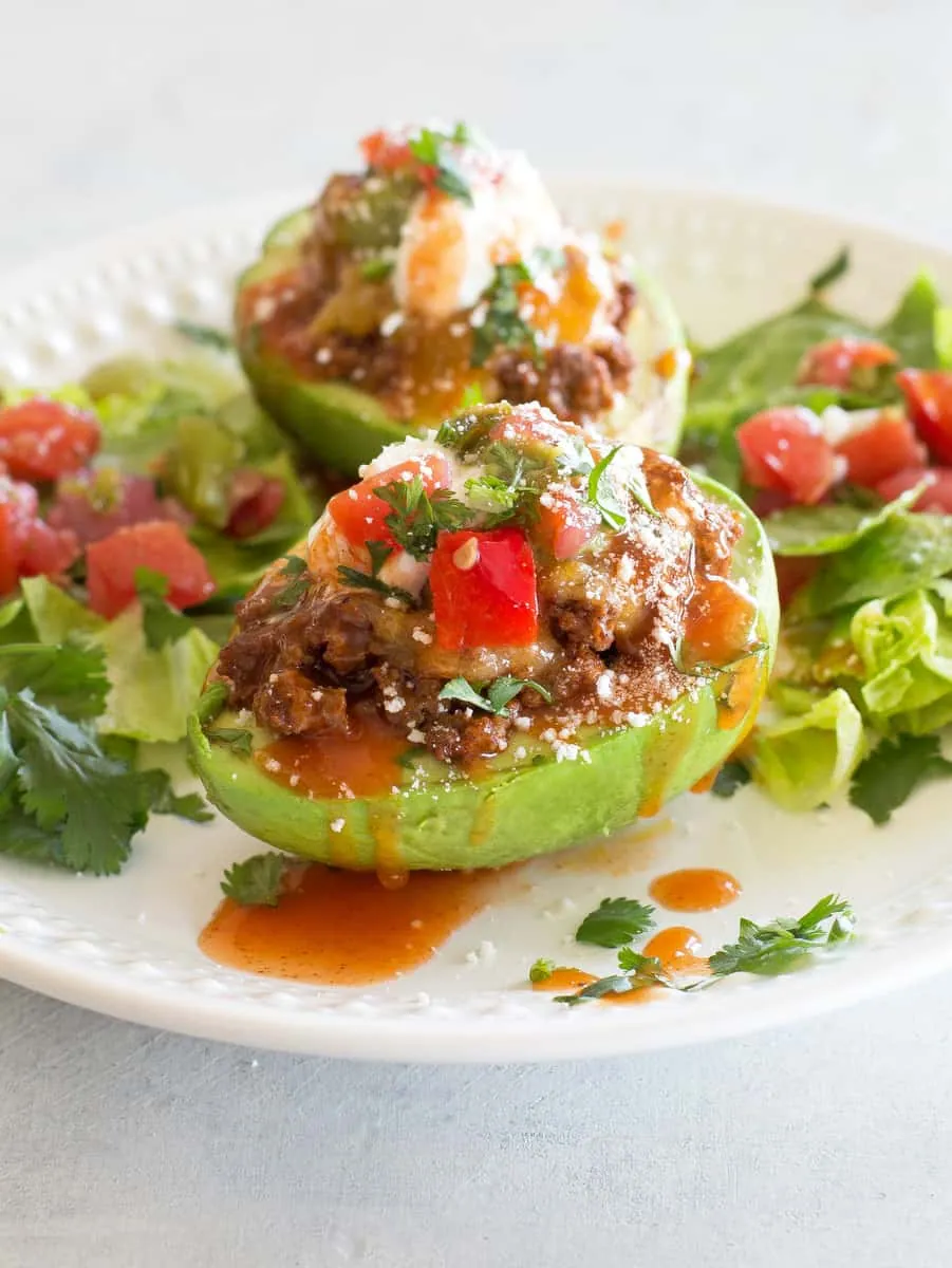 Baked Stuffed Avocado