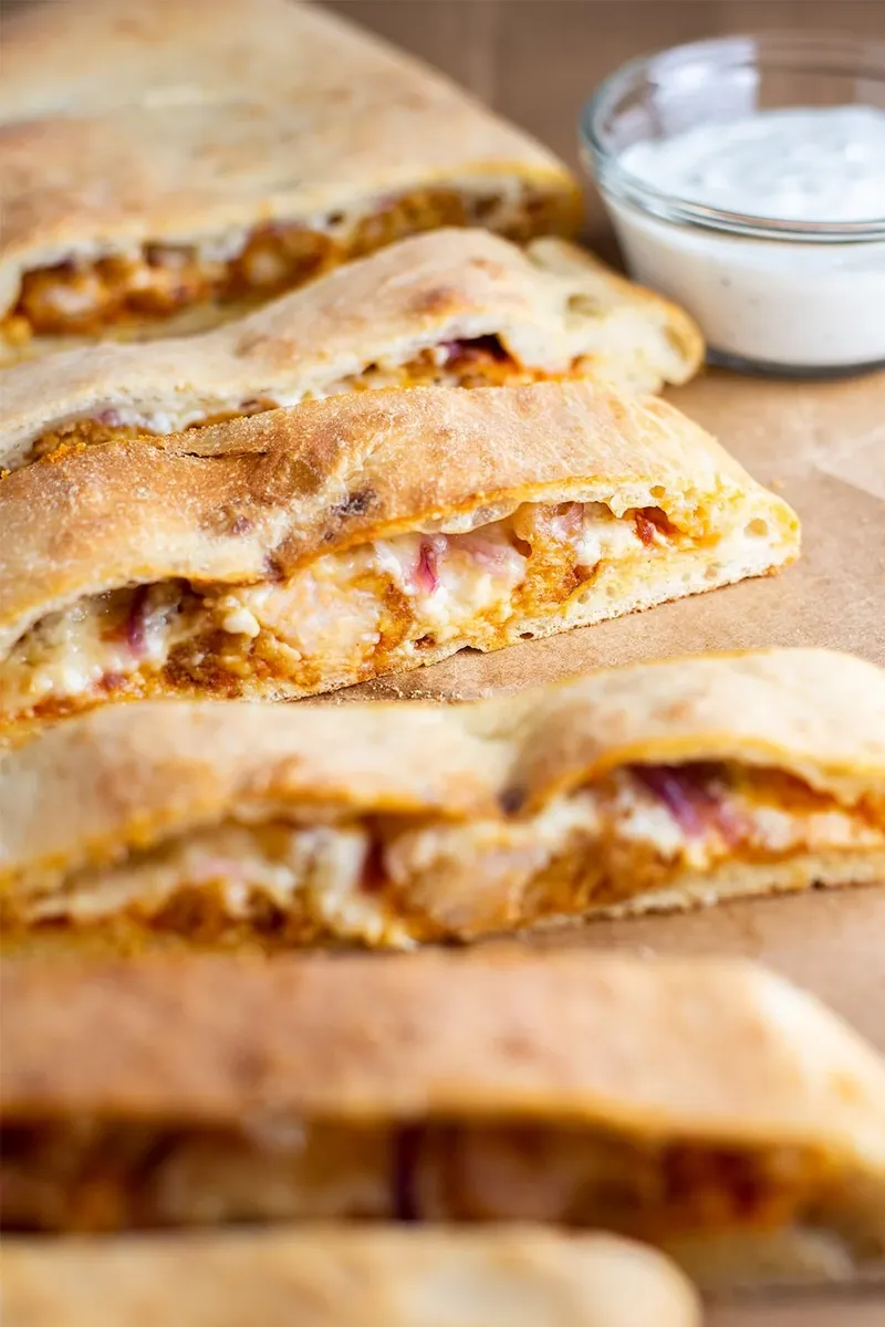 Buffalo Chicken Calzone