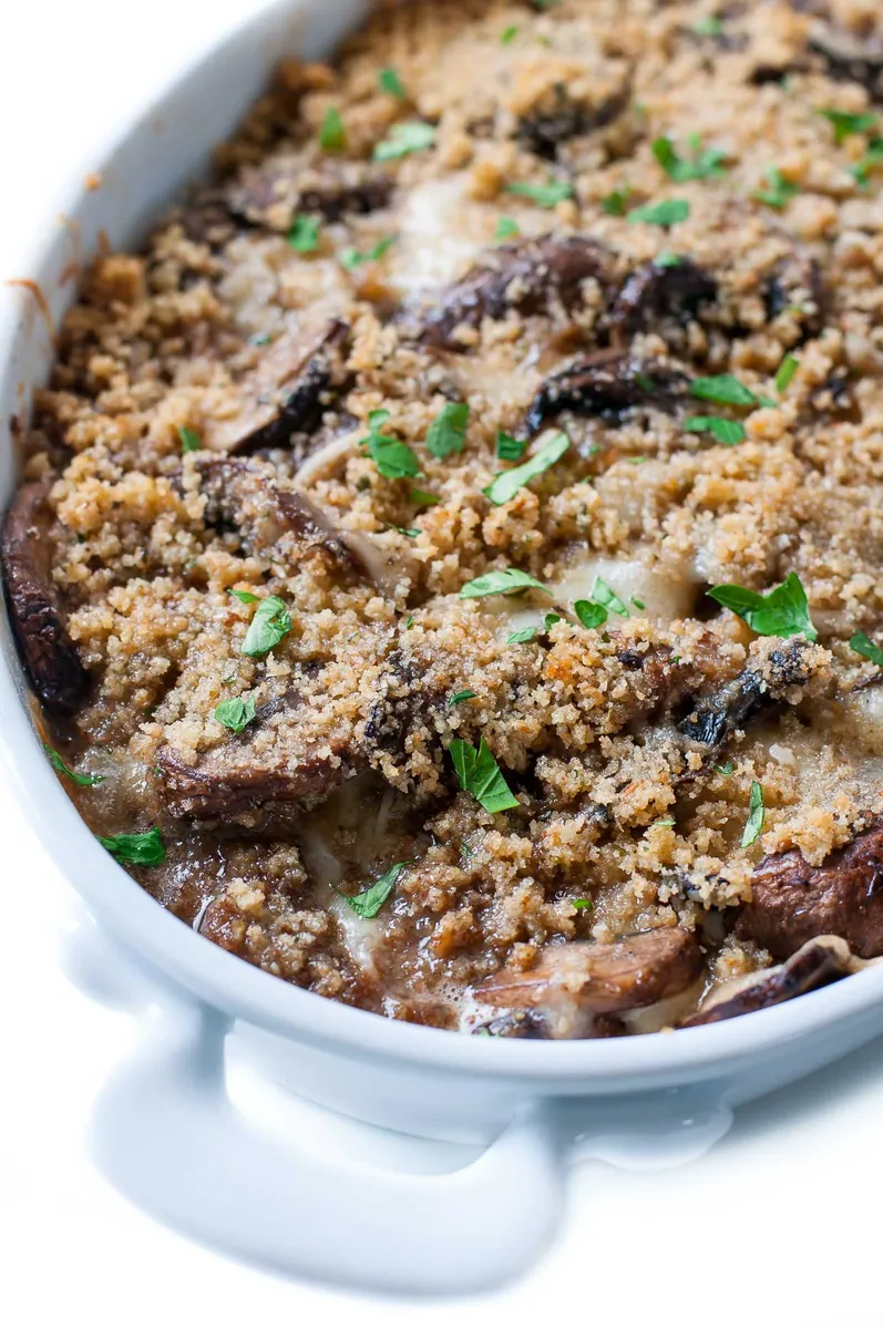 Stuffed Mushroom Casserole