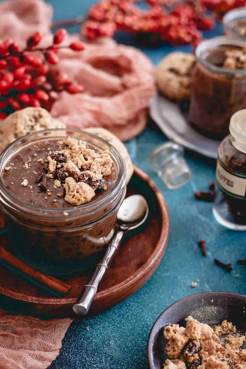 Dirty Chai Tapioca Pudding