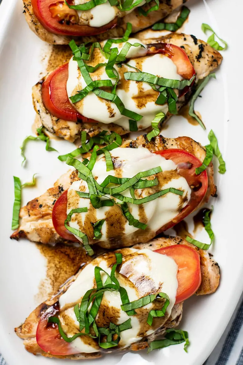 Grilled Chicken Caprese