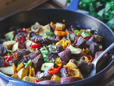 Smoky Steak Potato Skillet