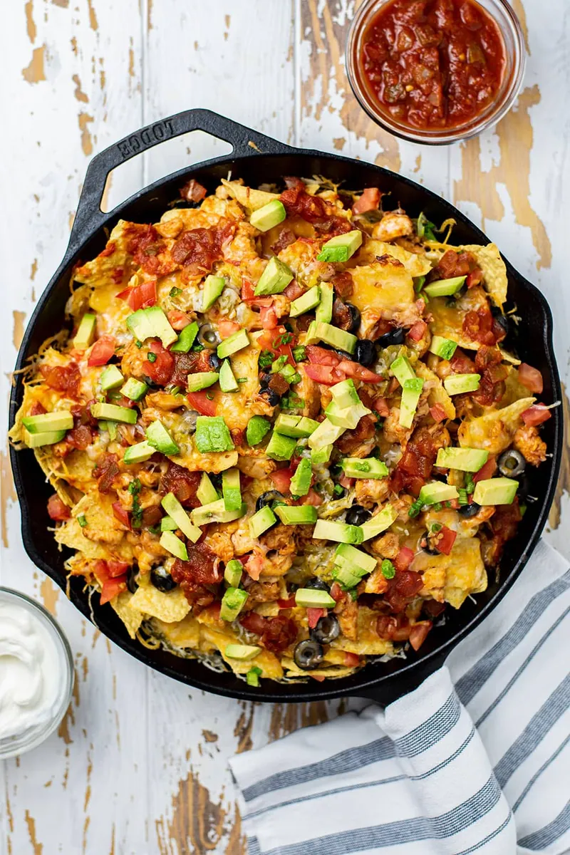 BBQ Chicken Nachos