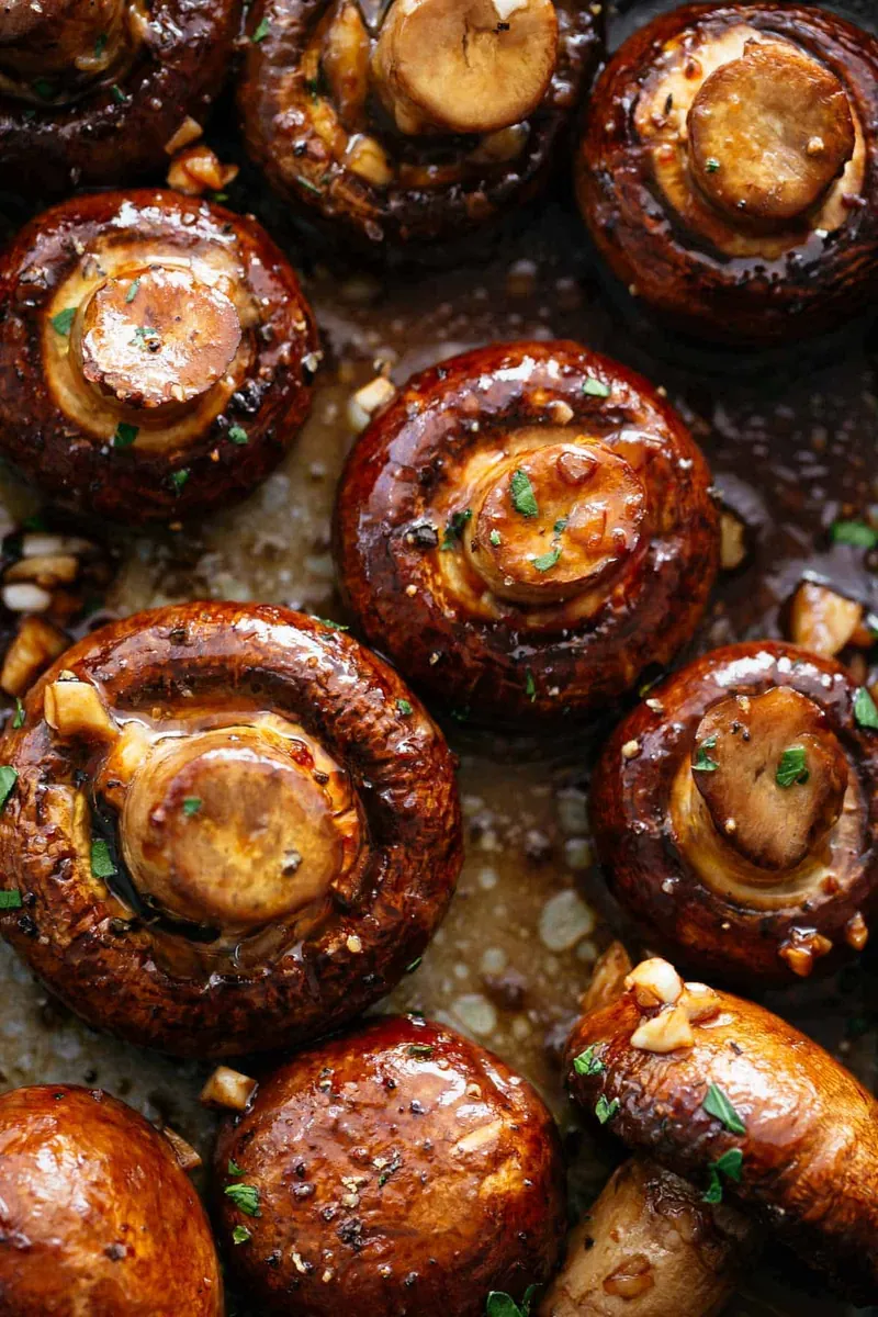 Roasted Balsamic Mushrooms