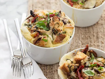 Mediterranean Breakfast Strata