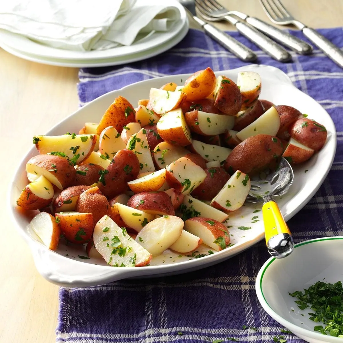 Lemon Parsley Potatoes
