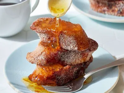Spanish Milk-Soaked Toast