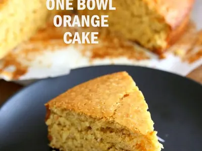 Orange Vegan Cake