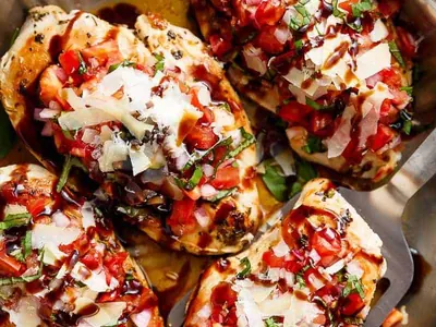 Italian Herb Bruschetta Chicken
