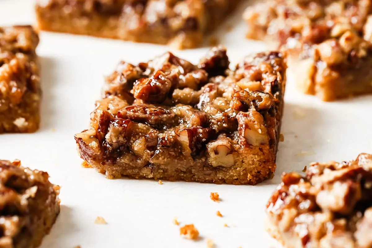 Gluten-Free Pecan Pie Bars