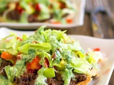 Black Bean Tostadas