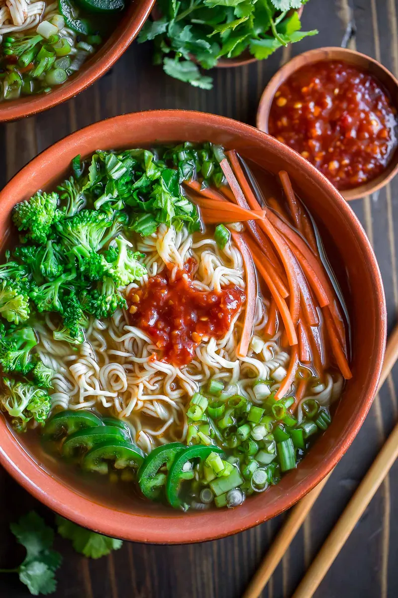Chili Garlic Ramen Soup