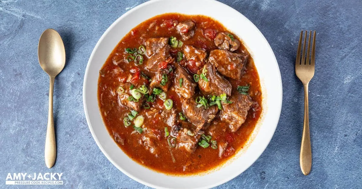Instant Pot Tomato Beef