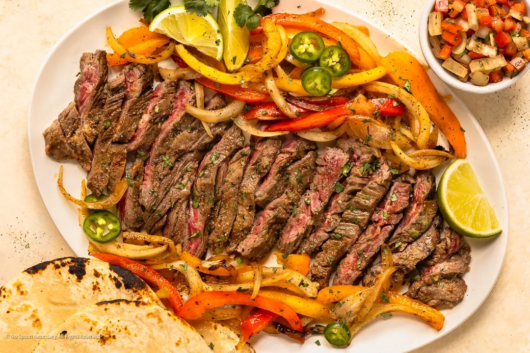 Skirt Steak Fajitas