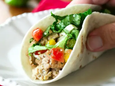 Cilantro Lime Chicken Tacos