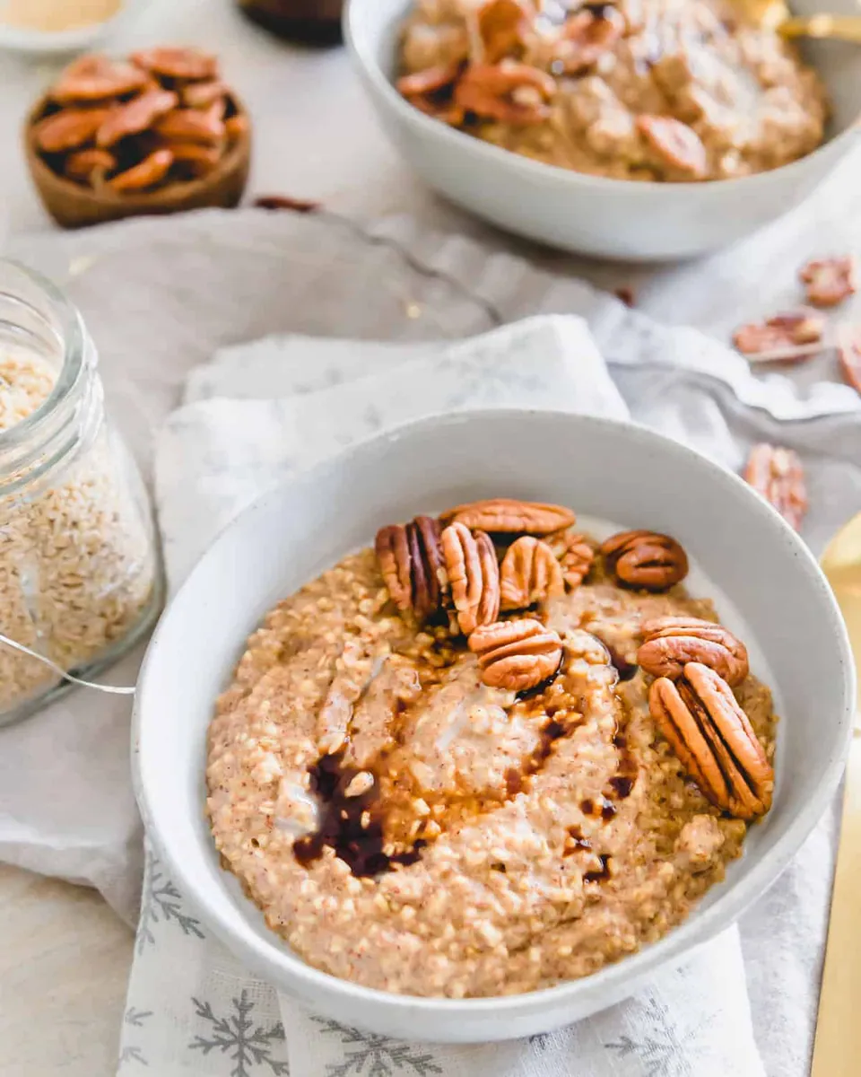 Gingerbread Steel Cut Oatmeal