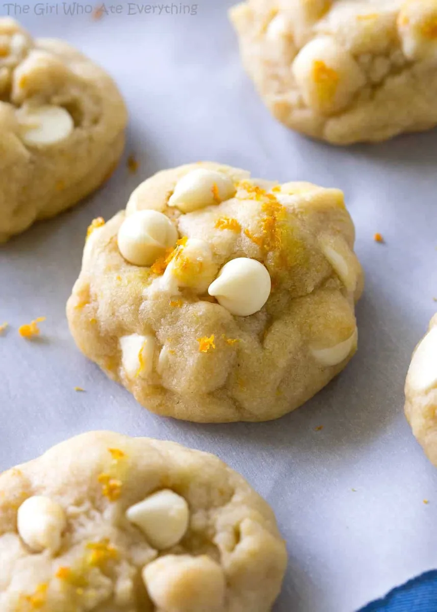 Orange Creamsicle Cookies