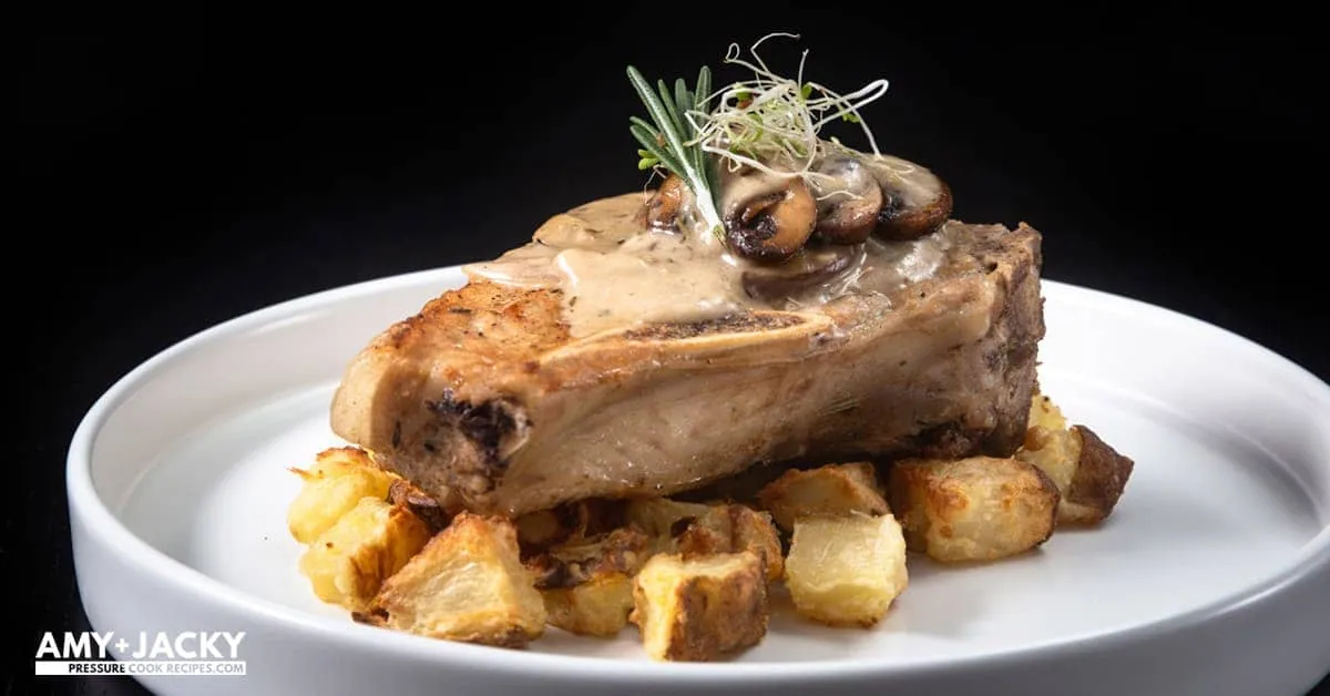 Instant Pot Pork Chops (4 servings)