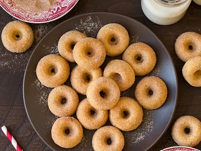 Cinnamon Sugar Mini Donuts