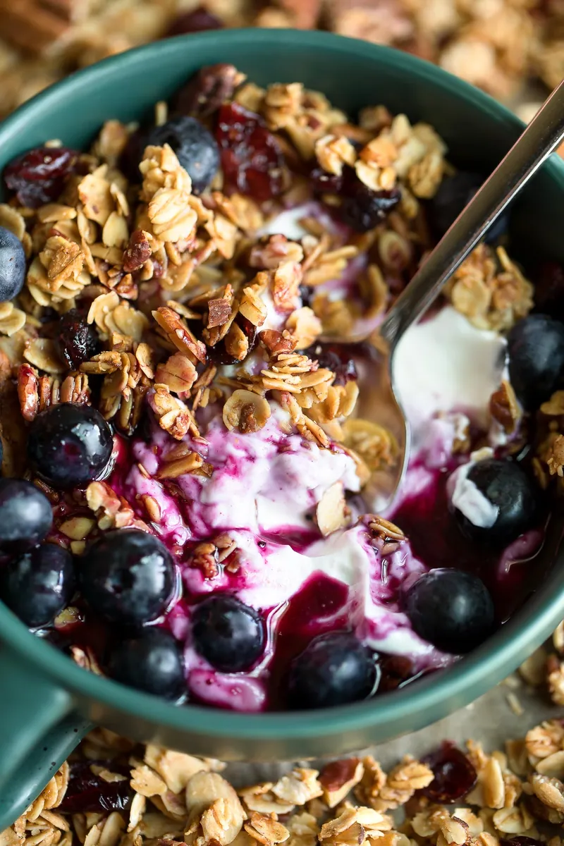 Blueberry Yogurt Bowls