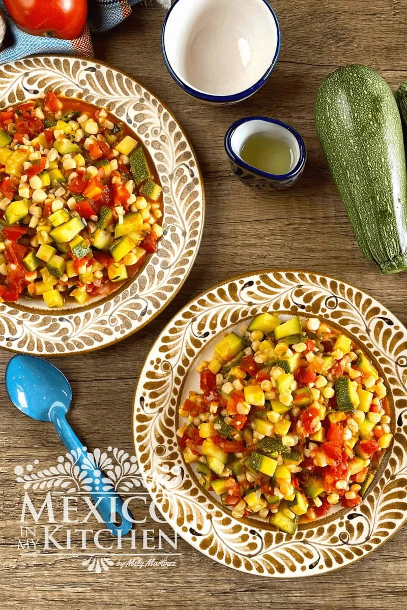 Mexican Zucchini and Corn