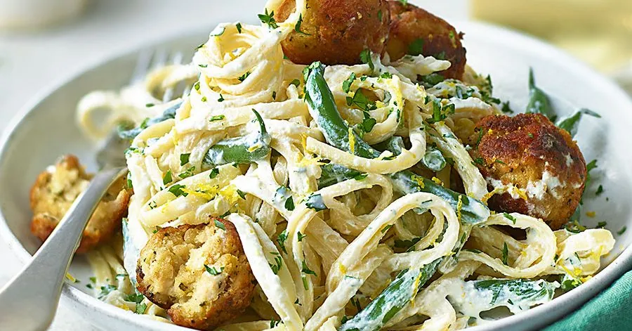 Lemon Ricotta Chicken Meatballs