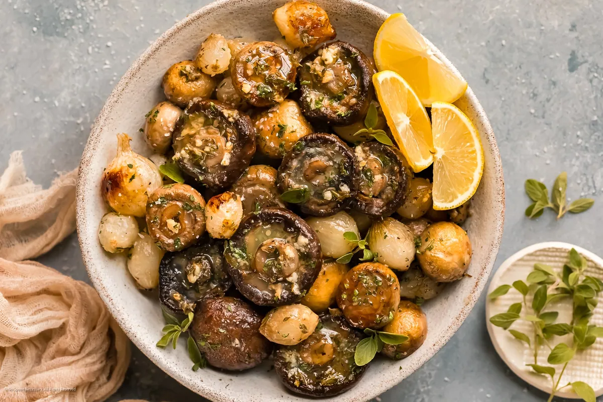 Mushrooms and Onions