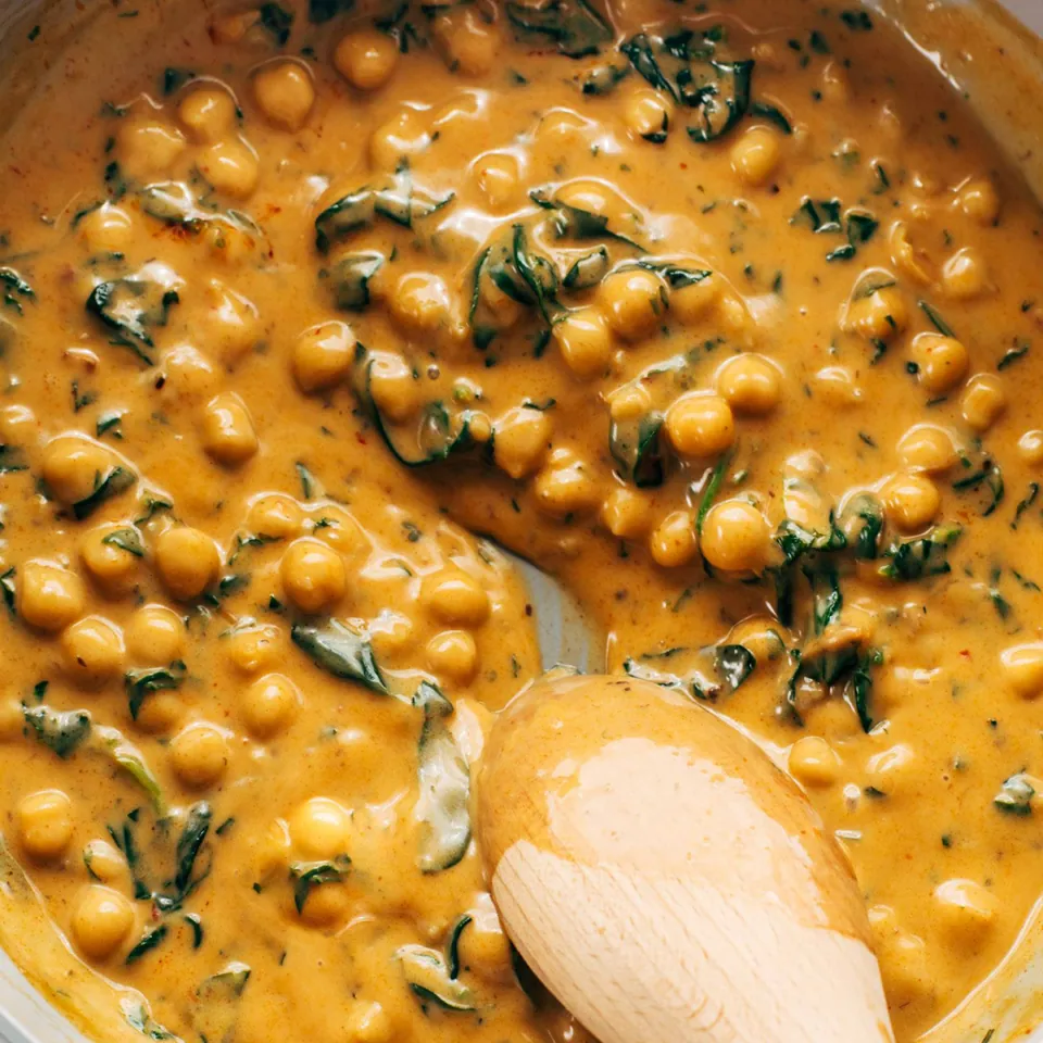 Chickpea Spinach Curry
