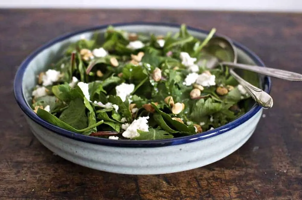 Kale Salad with Peanuts