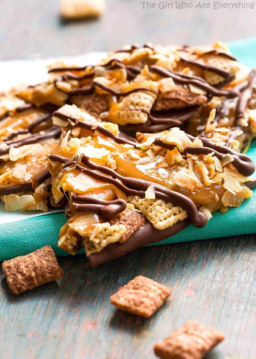 Salted Caramel Chocolate Bark