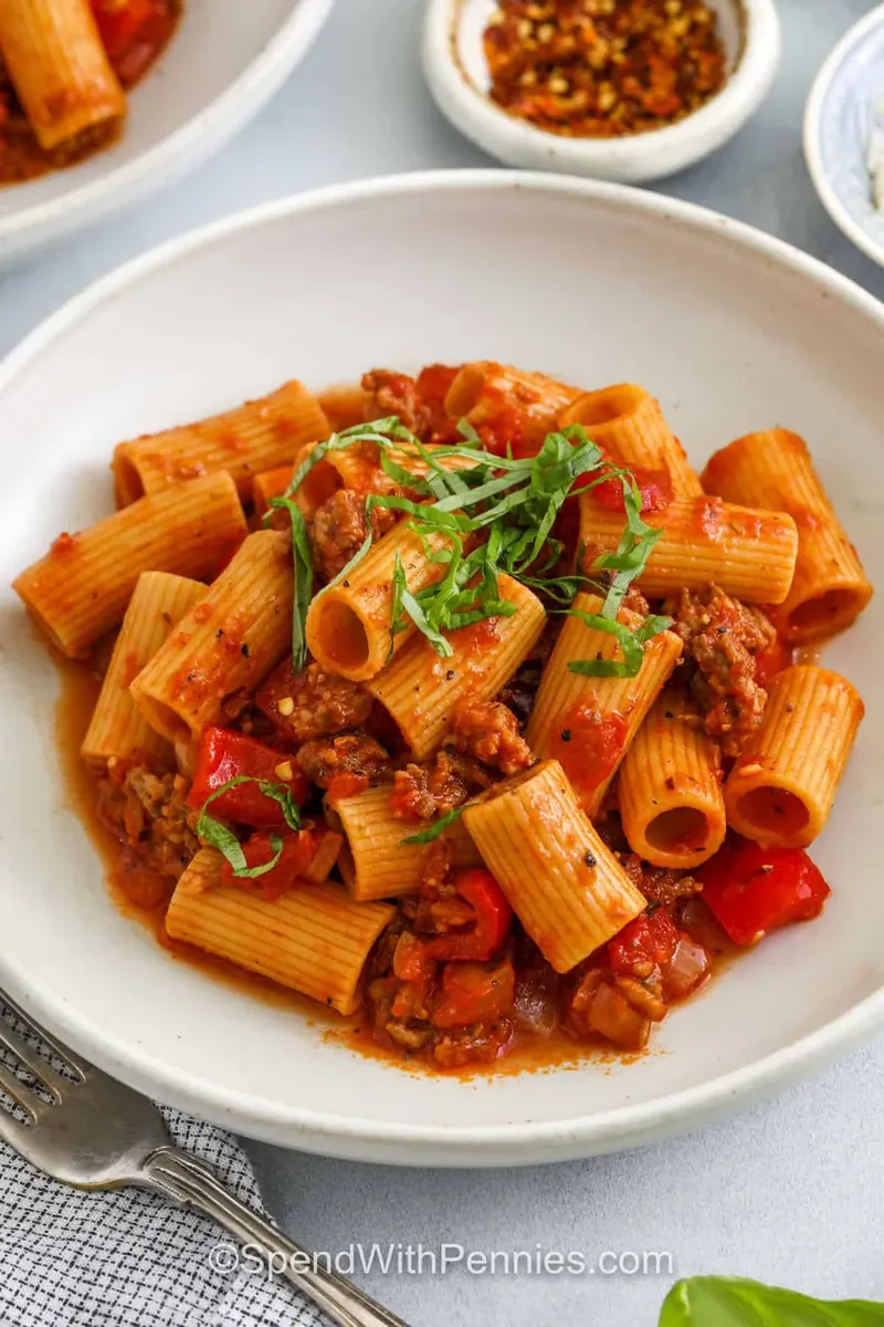 Italian Sausage Pasta