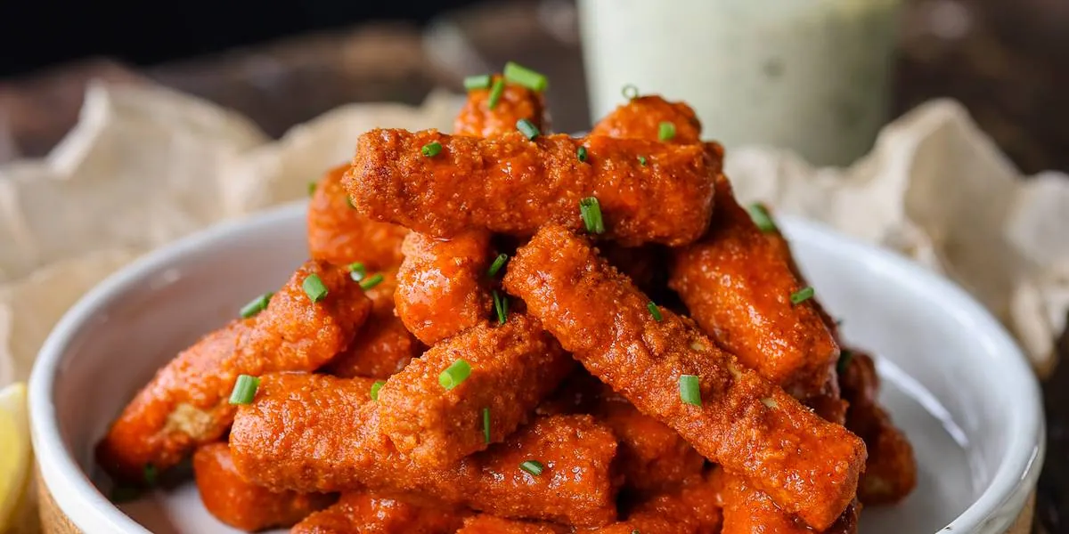 Buffalo Tofu Strips