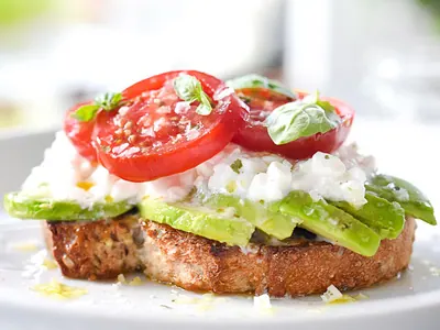 Caprese Avocado Toast