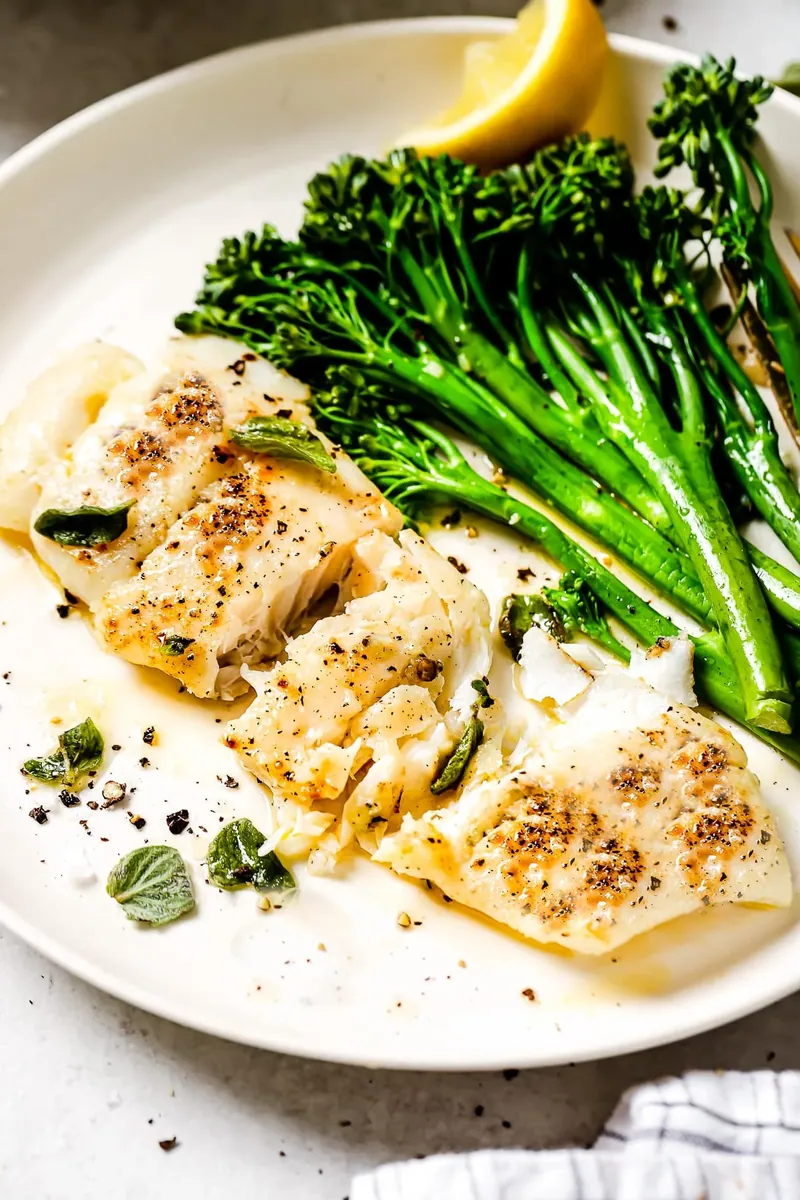 Garlic Butter Haddock