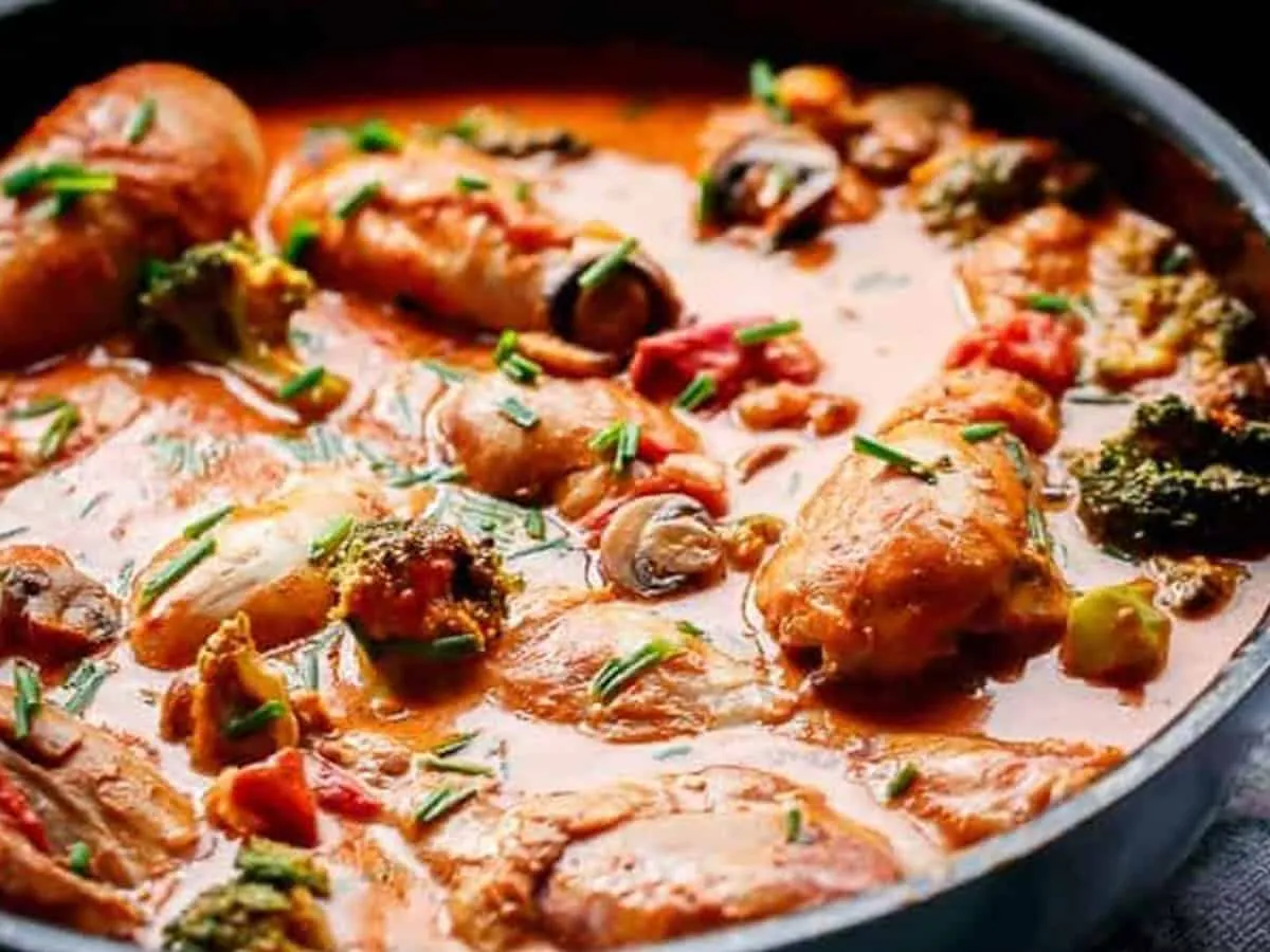 Creamy Tomato Chicken Drumsticks