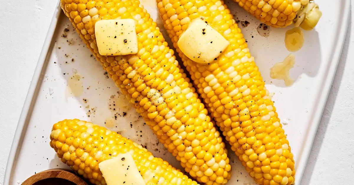 Boiled Corn on the Cob