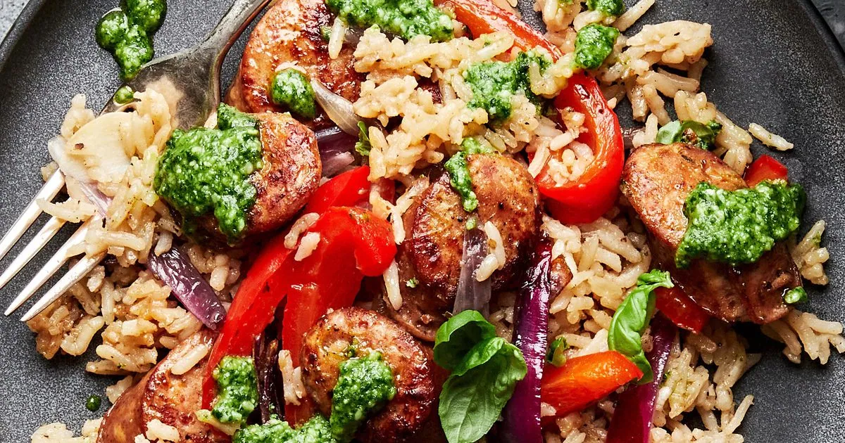 Sausage and Rice Skillet
