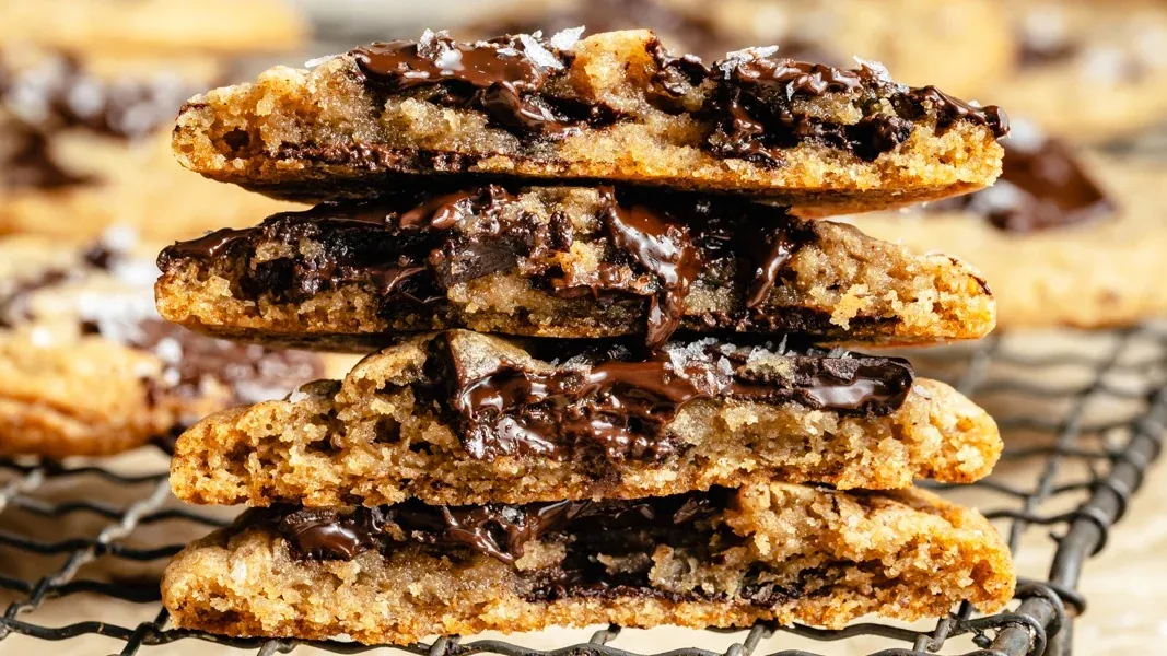 Brown Butter Banana Chocolate Cookies