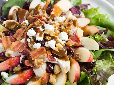 Chicken Apple Bacon Walnut Salad