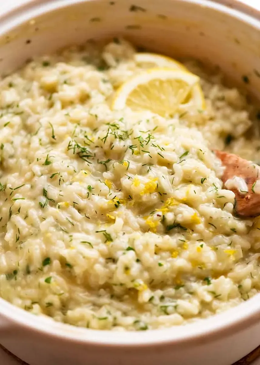 Baked Lemon Herb Risotto