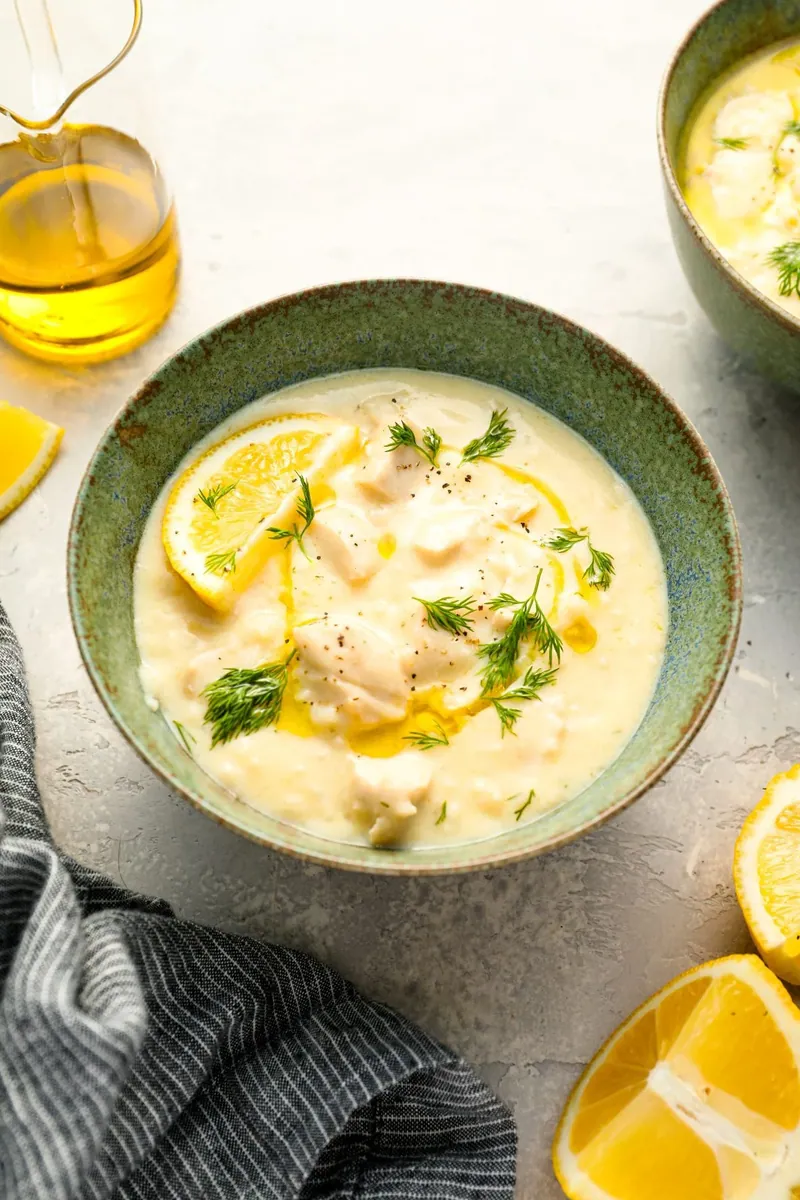 Avgolemono Chicken Soup