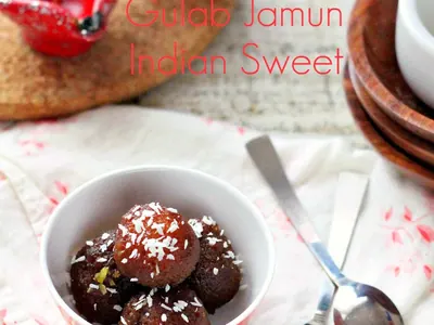 Sweet Potato Gulab Jamuns