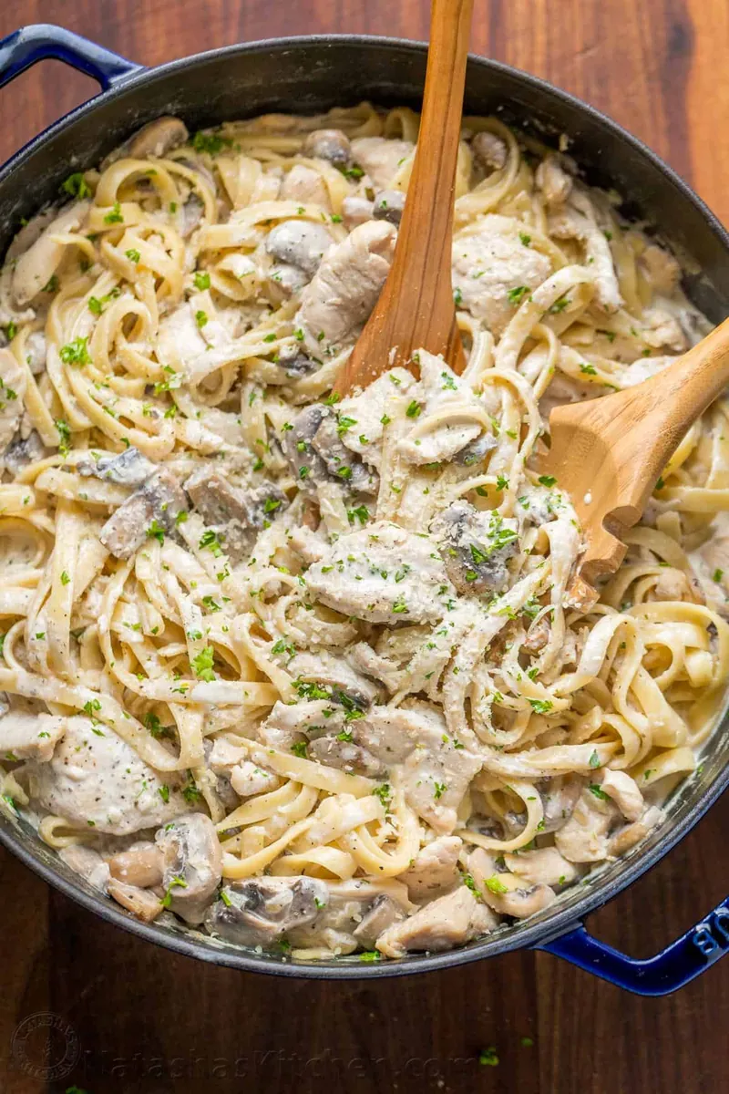 Chicken Fettuccine Alfredo