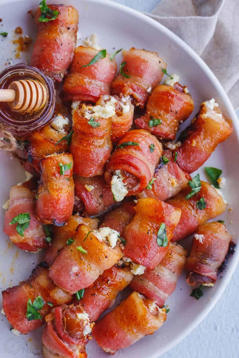 Stuffed Bacon Wrapped Dates