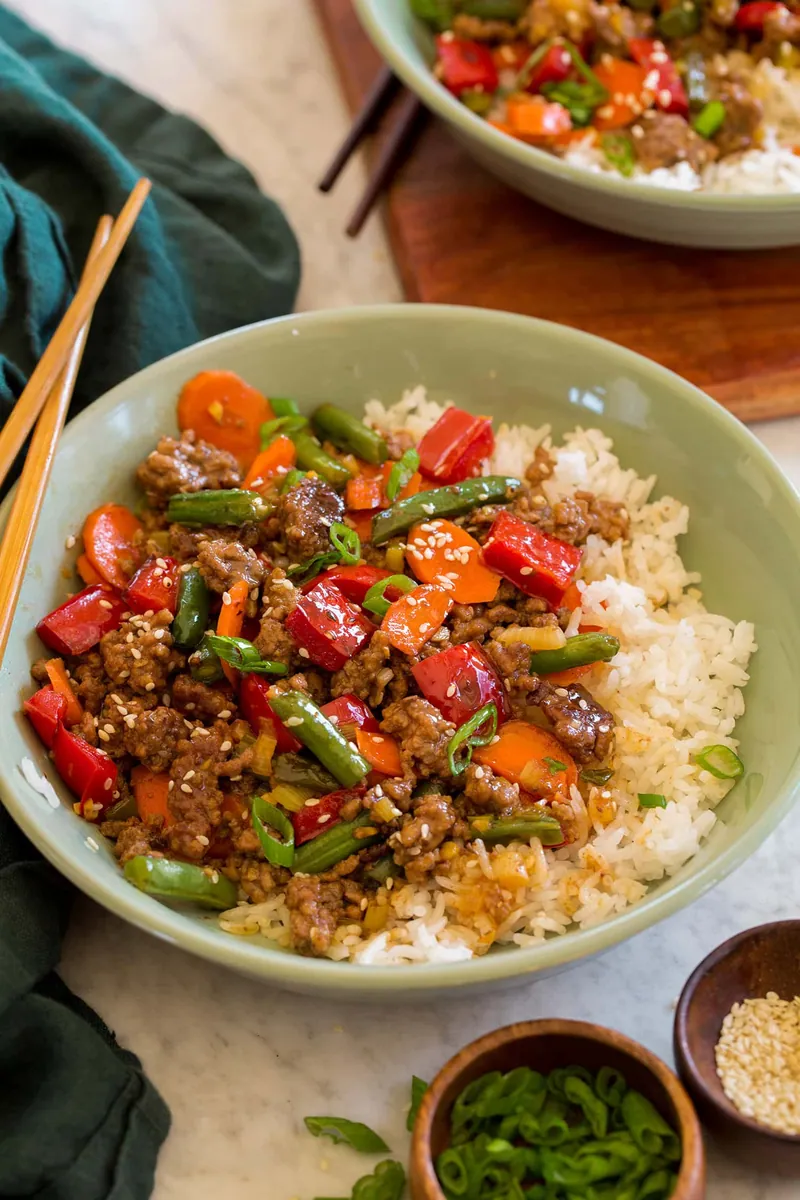 Ground Beef Stir-Fry