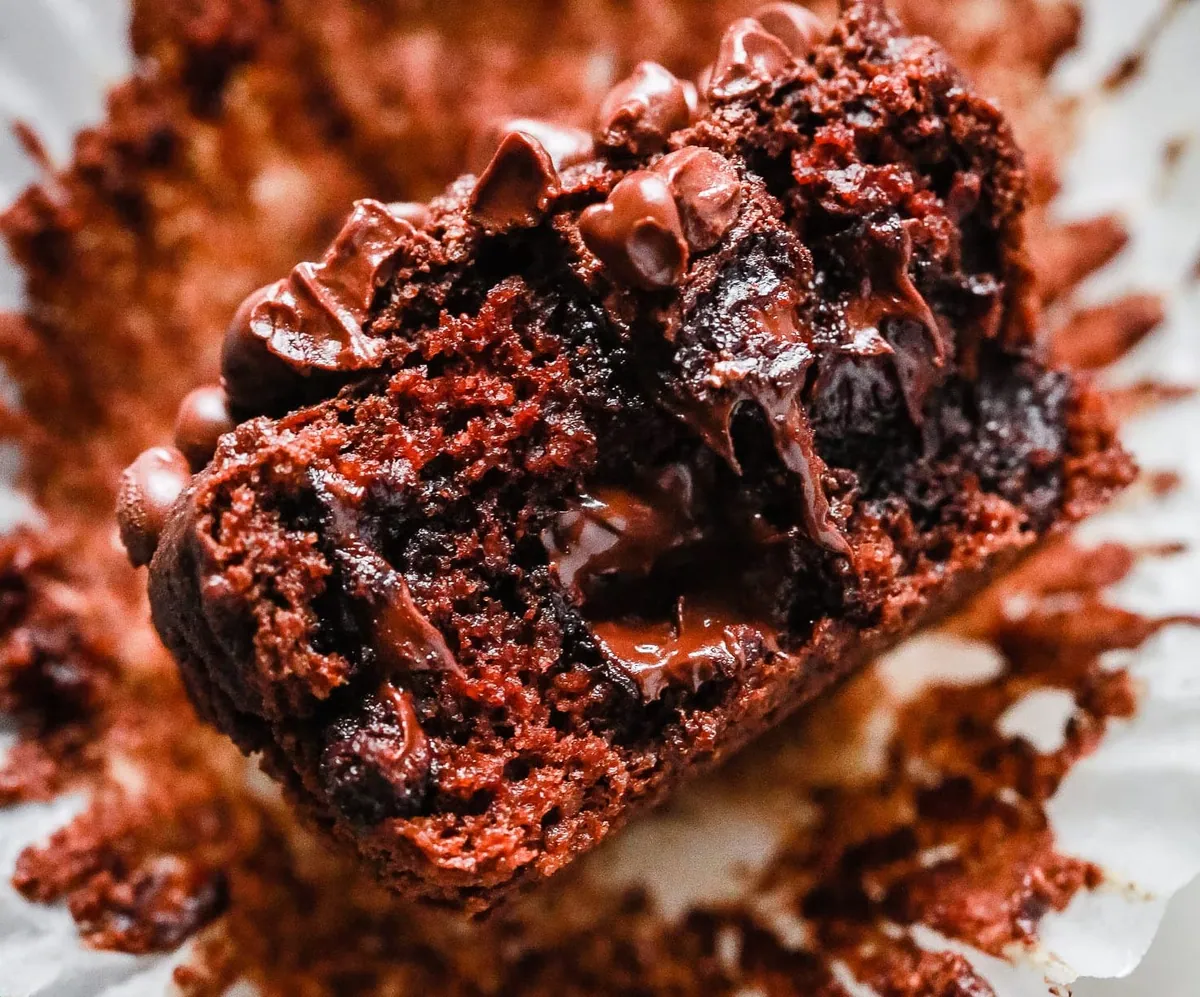 Almond Flour Chocolate Muffins