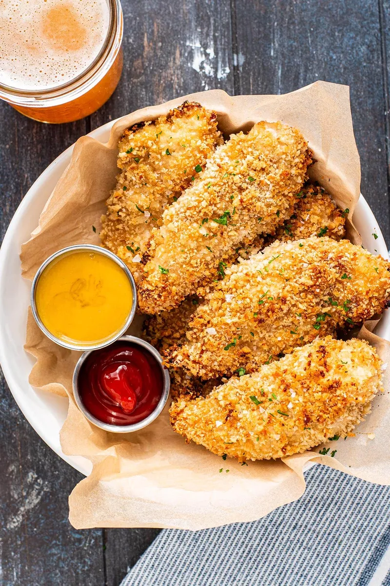 Baked Honey Mustard Chicken Tenders